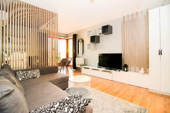 Mieszkanie z loggią, klimatyzacją i garażem