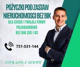 Pozabankowa pożyczka pod hipoteke nieruchomosci bez bik dla firm