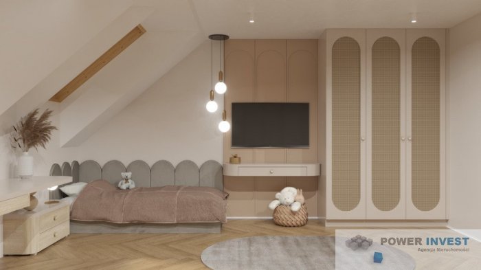 Dom w zabudowie szeregowej – 5 pokoi.