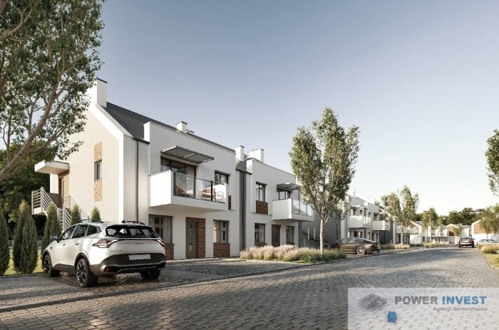 Dom w zabudowie szeregowej – 5 pokoi.