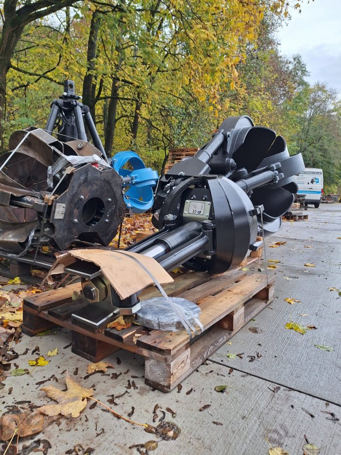 Chwytka łyżka do kopania i pogłębiania studni kręgowych 60 cm