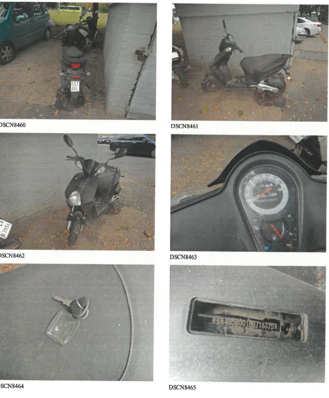 Na sprzedaż skuter niesprawny