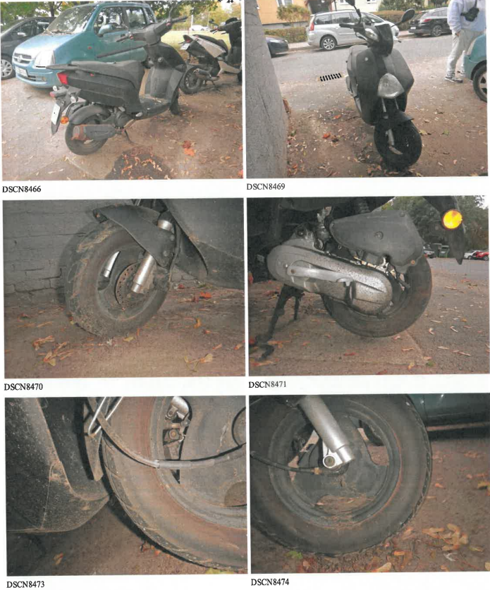 Na sprzedaż skuter niesprawny