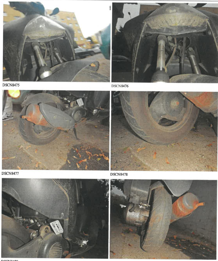 Na sprzedaż skuter niesprawny