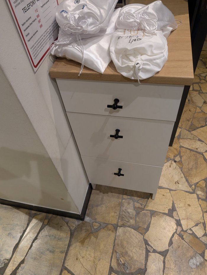 Wyposażenie kuchenne używane - komplet po salonie kosmetycznym