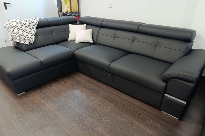 Narożnik DANTE! Skóra naturalna 100%, Dostępny od ręki!