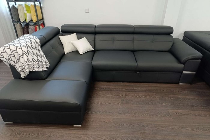 Narożnik DANTE! Skóra naturalna 100%, Dostępny od ręki!