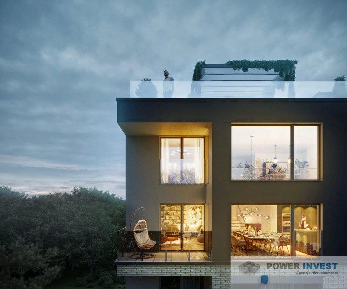 Jasny, słoneczny apartament z tarasem na dachu,