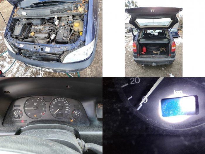 Opel Zafira rok produkcji 1999