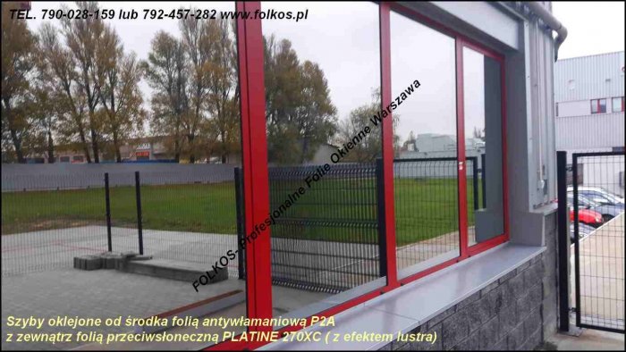 Folia bezpieczna bezbarwna klasy 2B2- folie do szk&oacute;ł, przedszkoli, gastronomii, szpitali OKlejanie