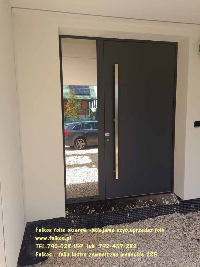 Folia lustro weneckie na okna - Widzisz nie będąc widzianym -Folkos folie Warszawa