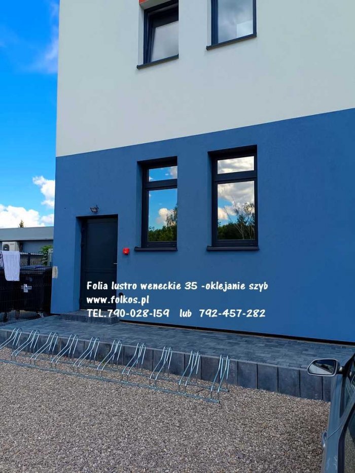 Folia lustro weneckie na okna - Widzisz nie będąc widzianym -Folkos folie Warszawa