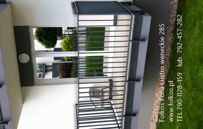 Folia lustro weneckie na okna - Widzisz nie będąc widzianym -Folkos folie Warszawa