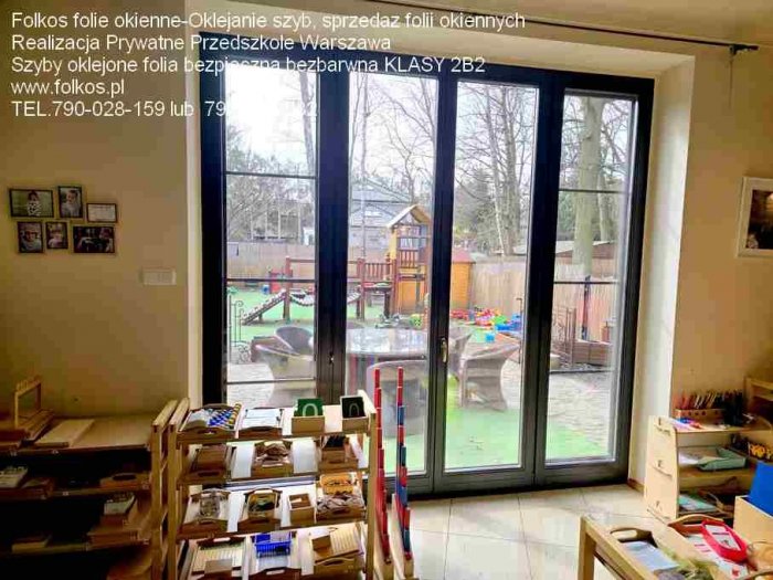 Folie bezpieczne i antywłamaniowe -folie 2B2, 1B1, P2A Wawa - Certyfikat Oklejanie BHP, BRC, HACCP