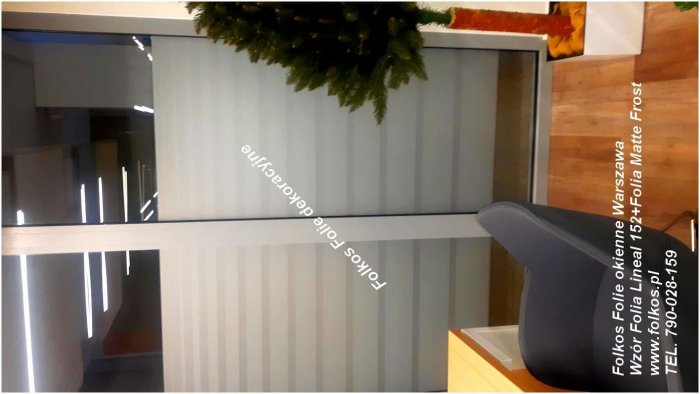 Folie matowe mrożone, folie matowe mleczne, folie matowe szron - folie z usługą oklejania szyb