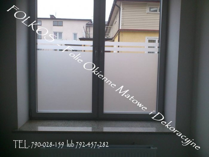 Folie na okna łazienkowe - folie matowe zapewniające 100% prywatności