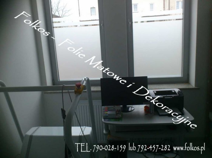 Folie okienne Modlińska, Jagiellońska, Płochocińska, Światowida, Odkryta...OKlejanie szyb