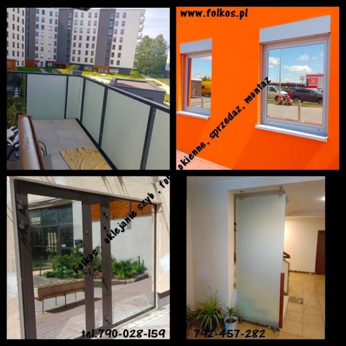 Folie okienne Warszawa Żoliborz - folie z usługą okejanai szyb Żoliborz
