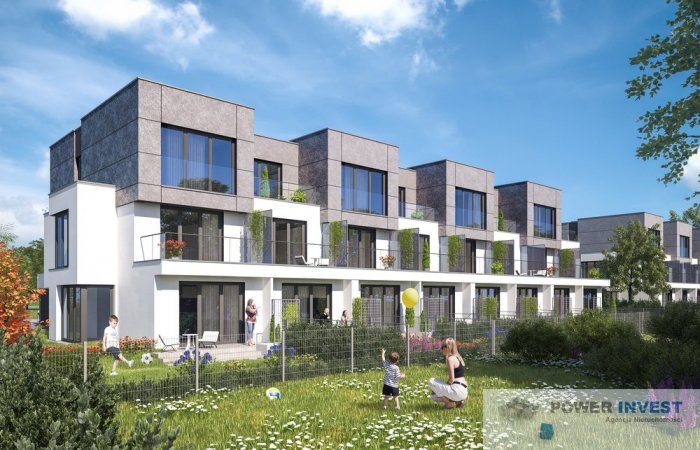 Dom szeregowy Kliny, Krak&oacute;w zielona okolica