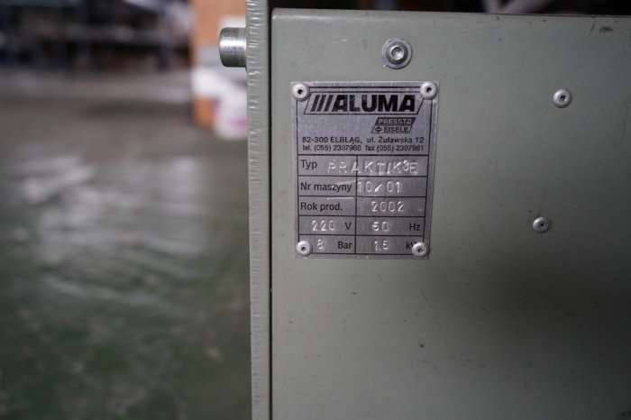Frezarka do odwodnień ALUMA PRKATIK 3E