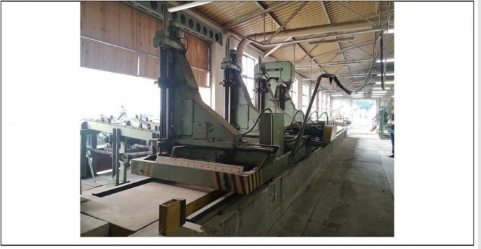 Linia pilarki szerokotaśmowej