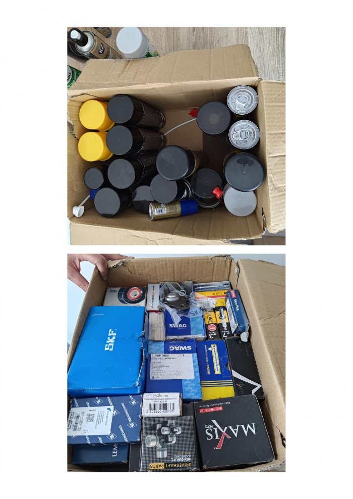 Pakiet ruchomości - części samochodowe