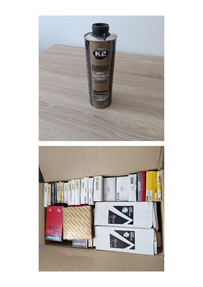 Pakiet ruchomości - części samochodowe