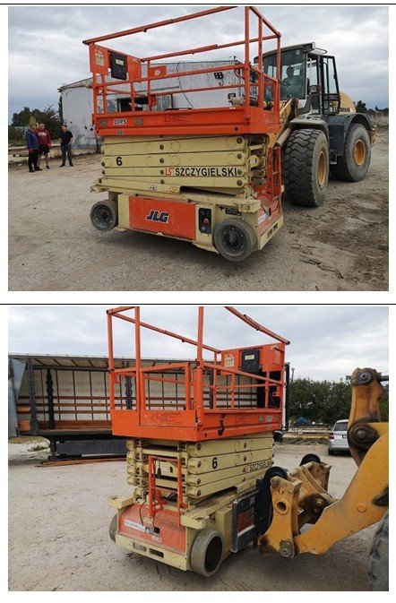 Podest ruchomy - samojezdny nożycowy OSHKOSH