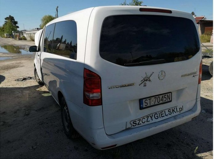 Samoch&oacute;d osobowy marki MERCEDES-BENZ 111 Vito BlueTEC MR`14 E6 2.8t