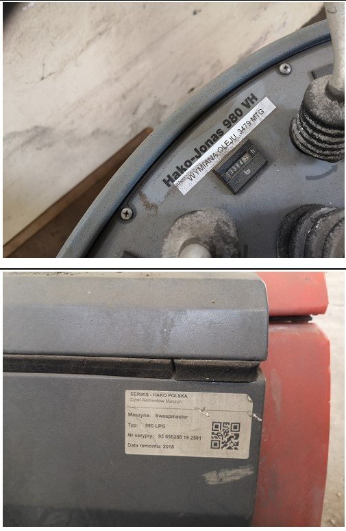 Sprzedaż Zamiatarki HAKO Sweepmaster 980VH LPG