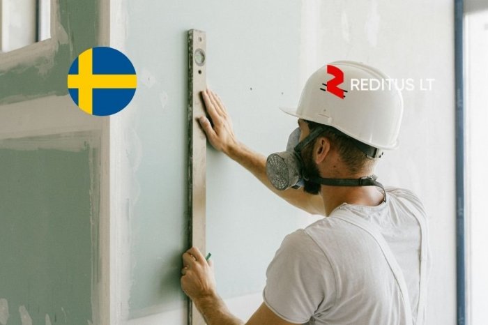 Monter płyt gipsowo-kartonowych &ndash; praca w Szwecji (2015)