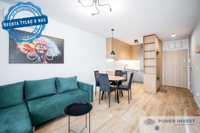 Nowe 2-pok. z logią, kom&oacute;rką, garażem i klimą