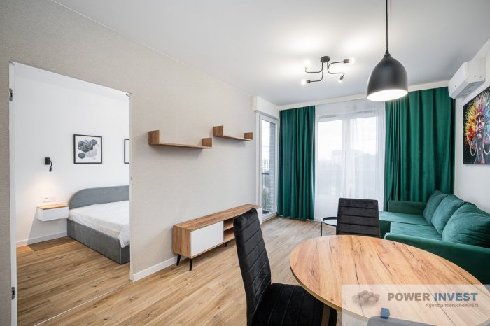 Nowe 2-pok. z logią, kom&oacute;rką, garażem i klimą