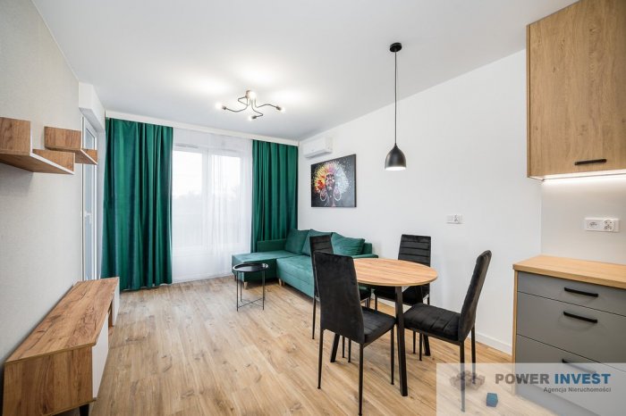 Nowe 2-pok. z logią, kom&oacute;rką, garażem i klimą