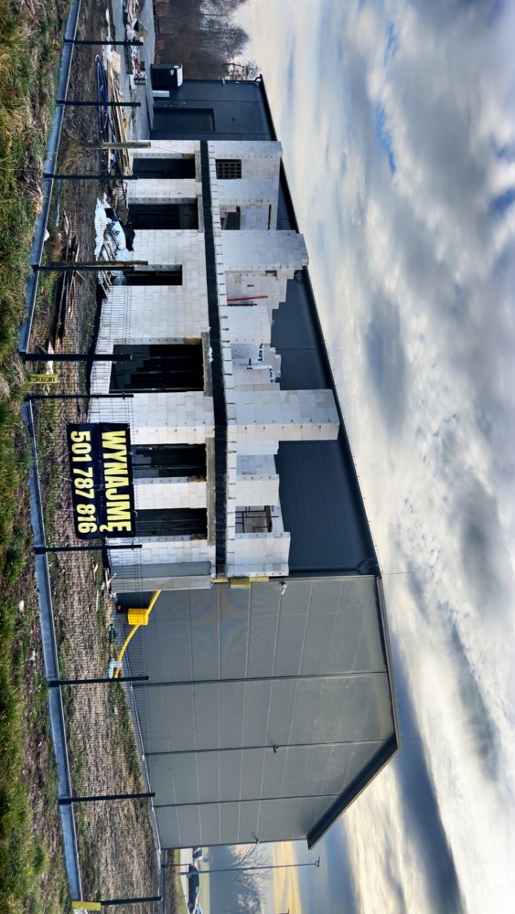 Hala do wynajęcia 200 m od węzła S8