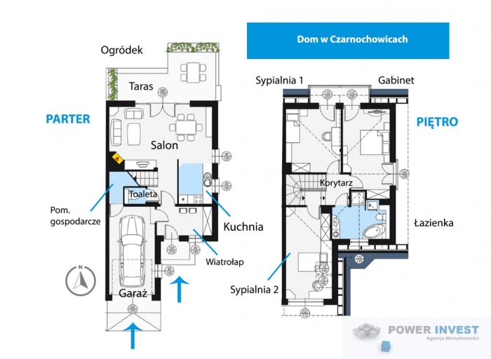 Komfortowy dom przy granicy Krakowa.