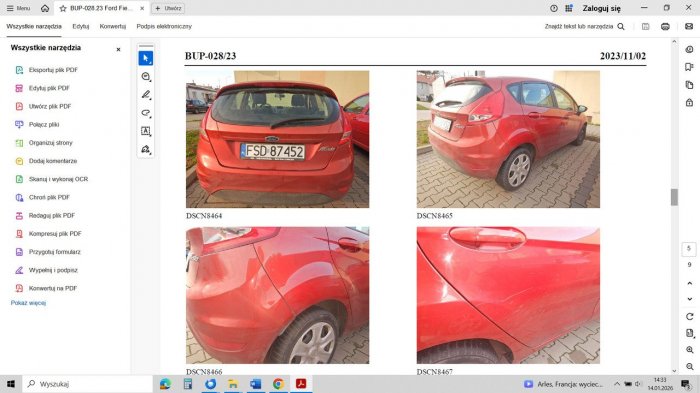 Ford fiesta rok prod. 2008