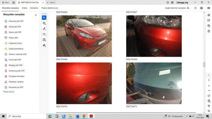 Ford fiesta rok prod. 2008