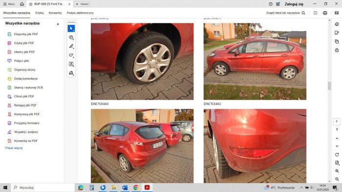 Ford fiesta rok prod. 2008