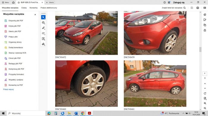 Ford fiesta rok prod. 2008