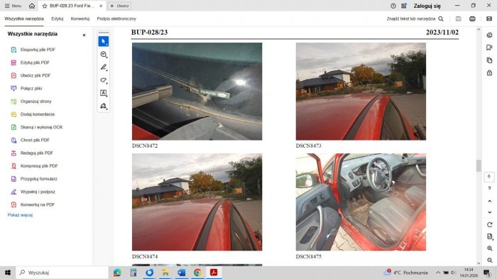 Ford fiesta rok prod. 2008