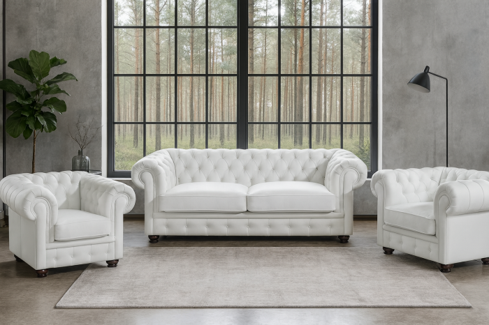 Bestsellerowy CHESTERFIELD SZEROKI⁣