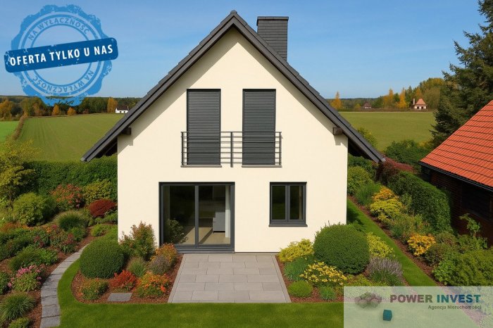 OKAZJA! dom wolnostojący w Dominicach, 500m plaża