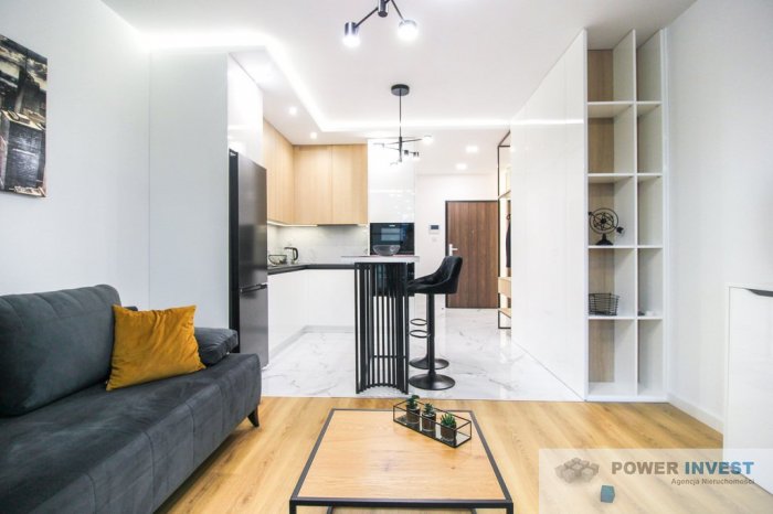 Wiślane Tarasy &ndash; studio z oddzieloną sypialnią