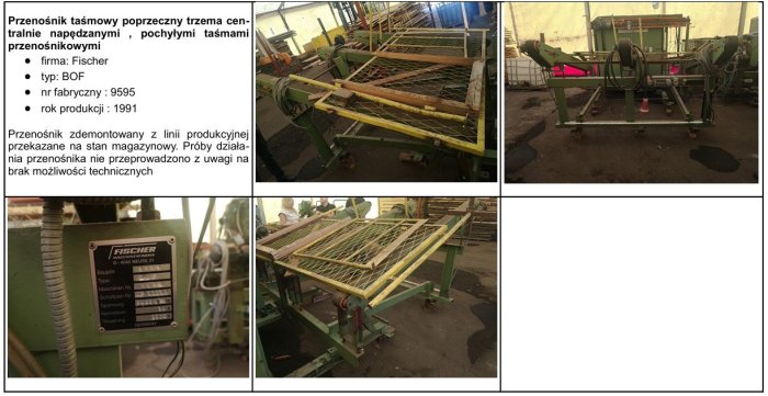 Linia do sztaplowania - pakowania firmy: FISCHER