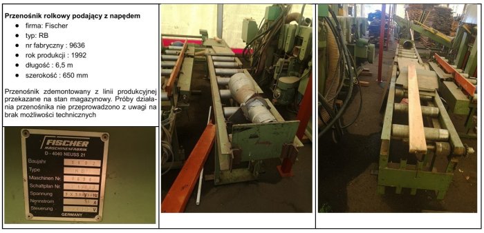 Linia do sztaplowania - pakowania firmy: FISCHER