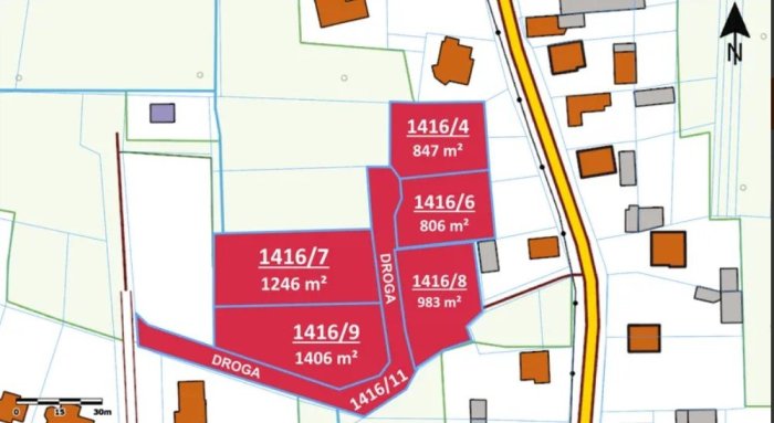 Nieruchomość niezabudowana - Malinowice