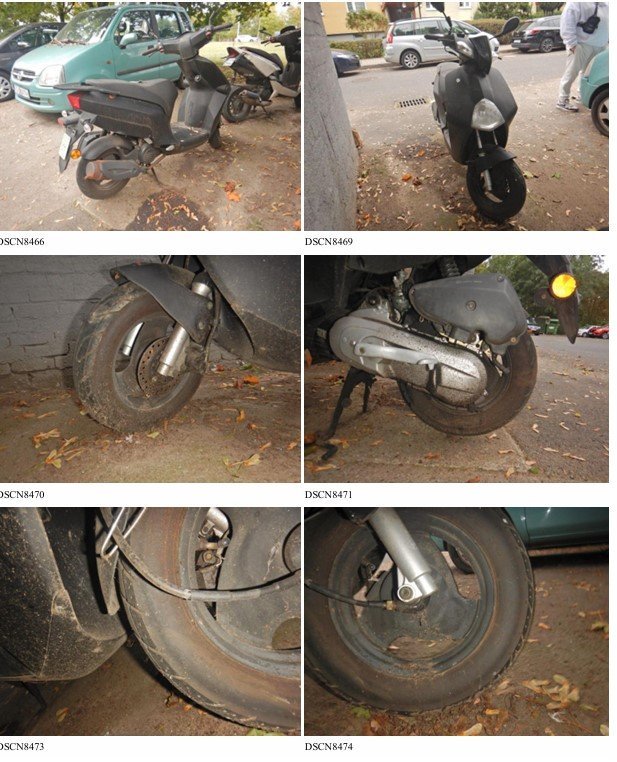 Syndyk posiada na sprzedaż skuter (niesprawny)