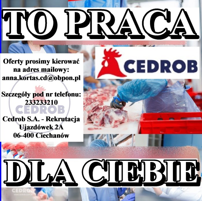 Pracownik produkcji - dział patroszenia (K/M) Kutno