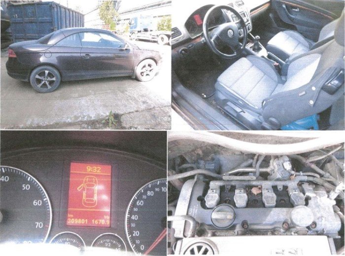 Volkswagen, model EOS 2.0 FSI